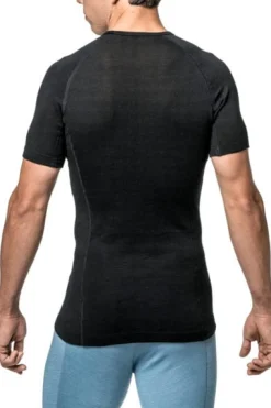 Woolpower Unisex Tee LITE Black