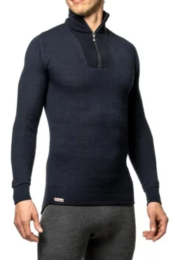 Woolpower Zip Turtleneck 200 Black