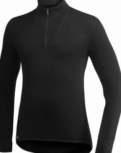 Woolpower Zip Turtleneck 200 Black