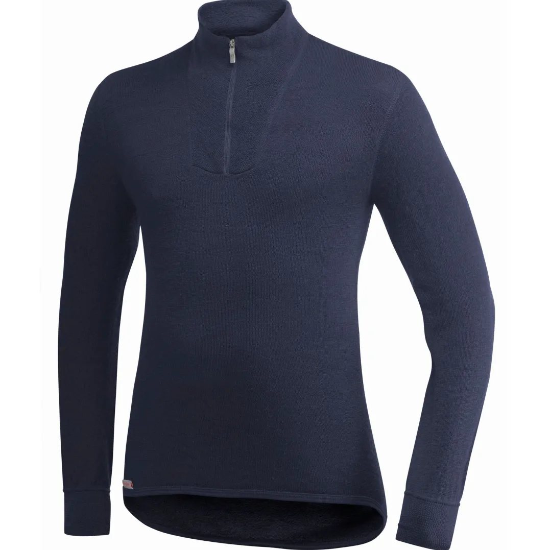 Woolpower Zip Turtleneck 200 Dark Navy