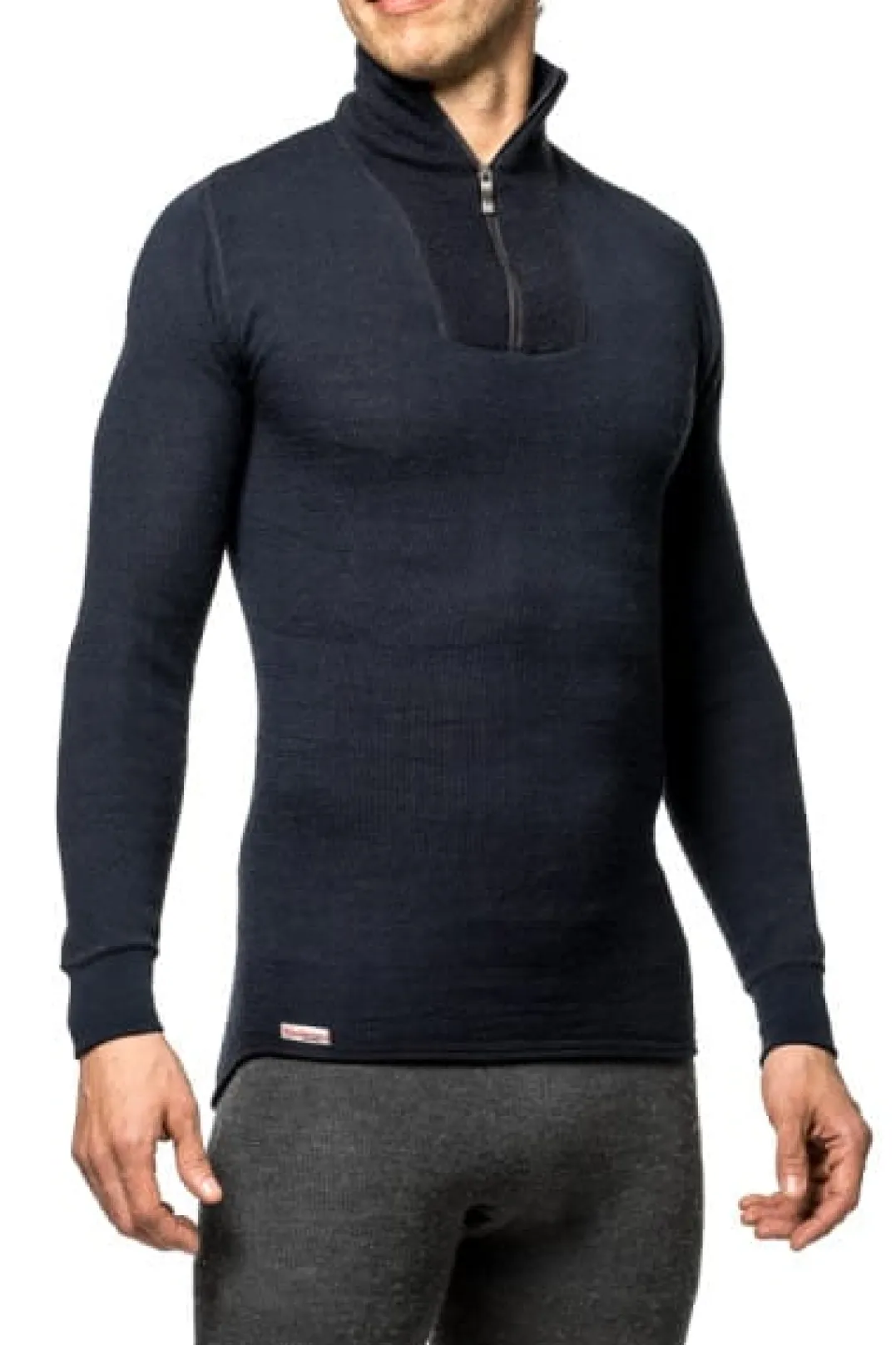 Woolpower Zip Turtleneck 200 Dark Navy