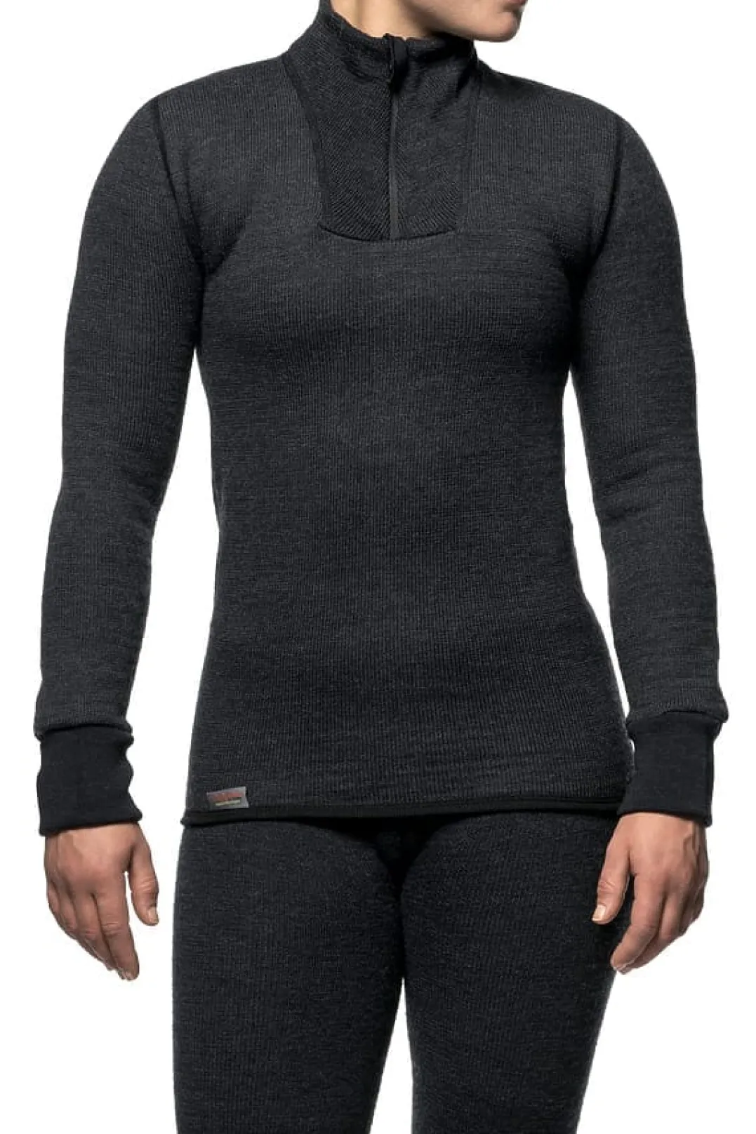 Woolpower Zip Turtleneck 400 Pine Green
