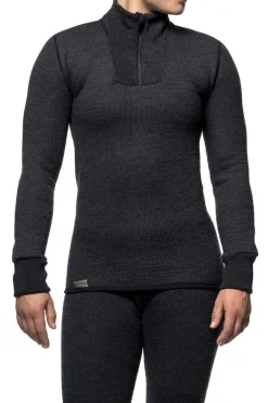 Woolpower Zip Turtleneck 400 Pine Green