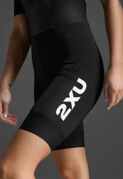 2XU Aero Hex Sleeved Trisuit Black/white