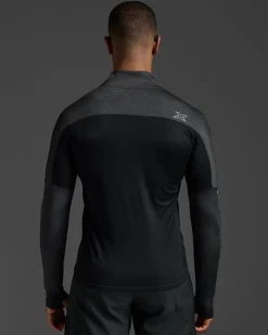 2XU Aero 1/2 Zip Black/silver Reflective