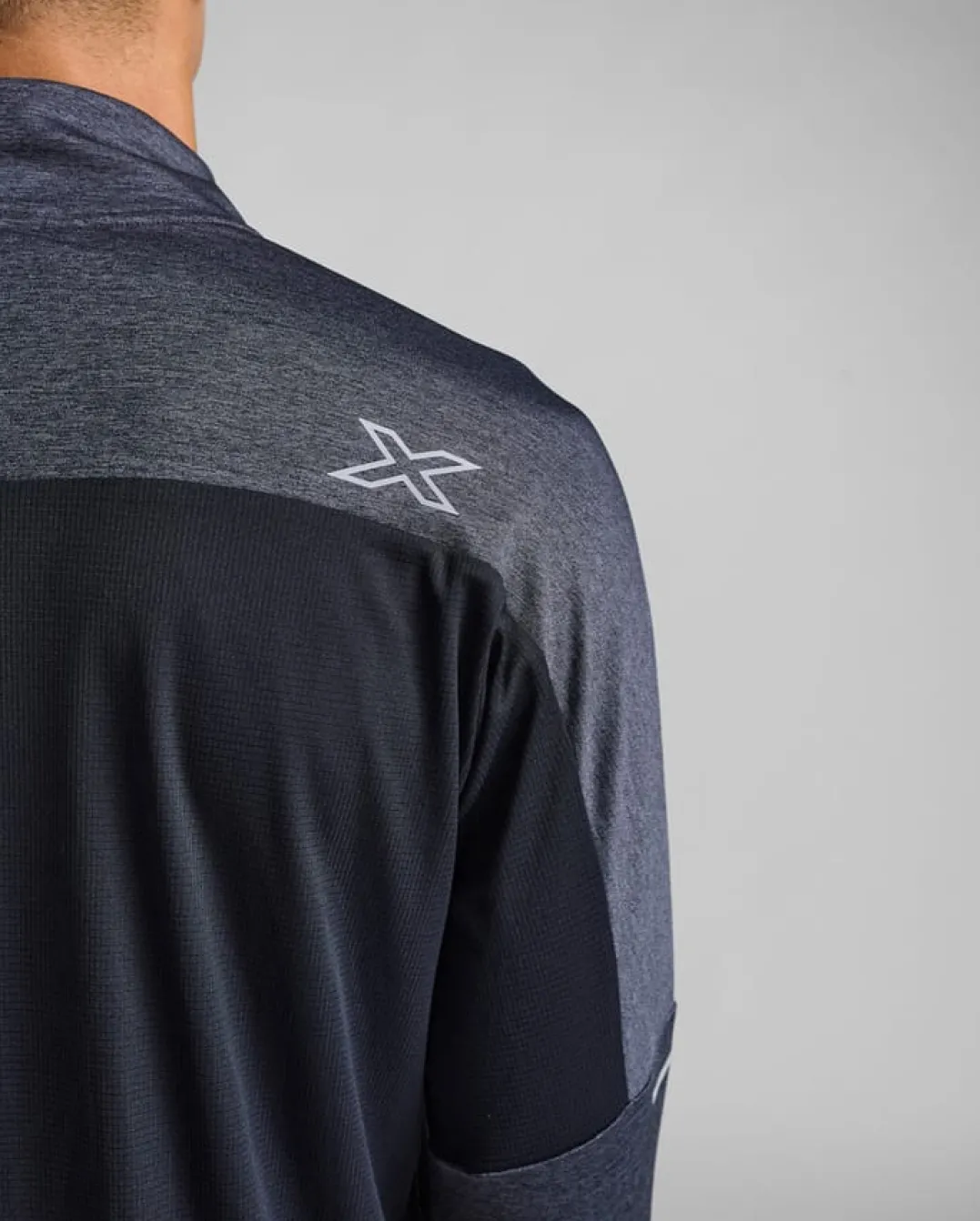 2XU Aero 1/2 Zip Black/silver Reflective