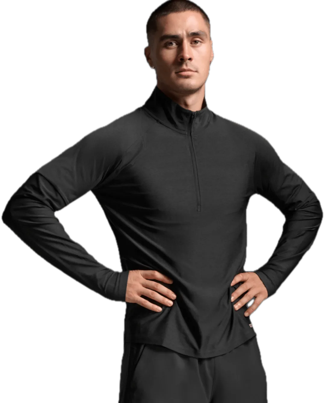 2XU Aero 1/2 Zip Black/silver Reflective