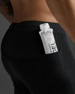 2XU Light Speed React Comp Tights Black/white Reflective