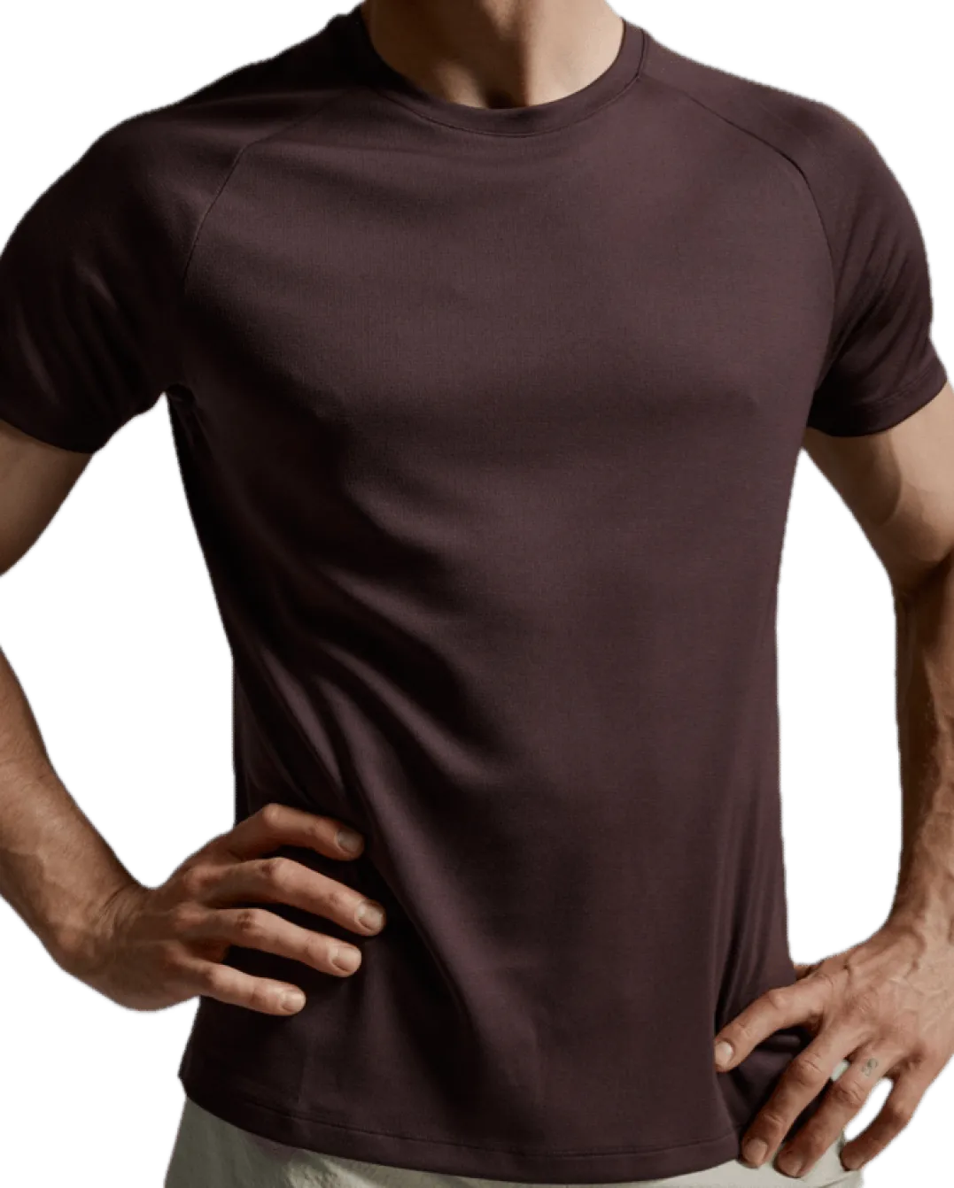 2XU Men'S Aero Mesh Tee Bark/black Reflective