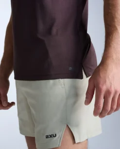 2XU Men'S Aero Mesh Tee Bark/black Reflective