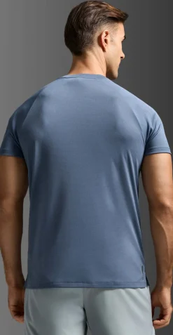 2XU Men'S Aero Mesh Tee Indigo/black Reflective