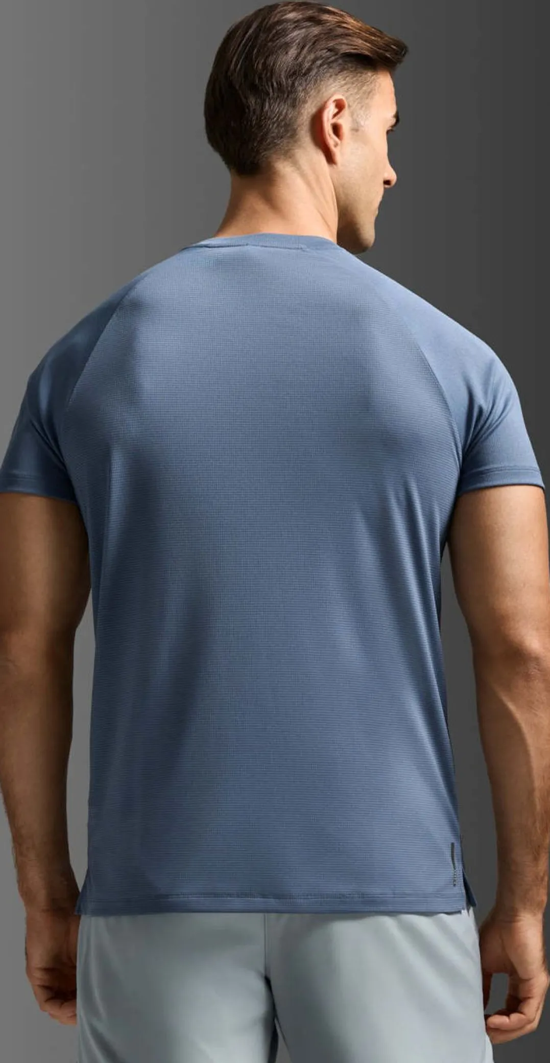 2XU Men'S Aero Mesh Tee Indigo/black Reflective