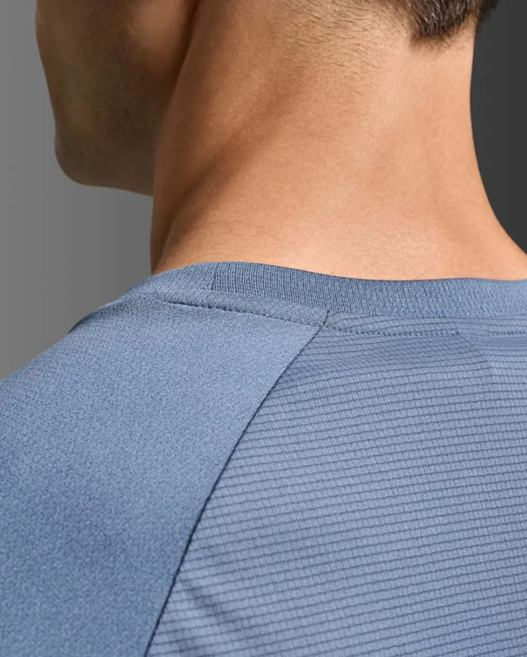 2XU Men'S Aero Mesh Tee Indigo/black Reflective