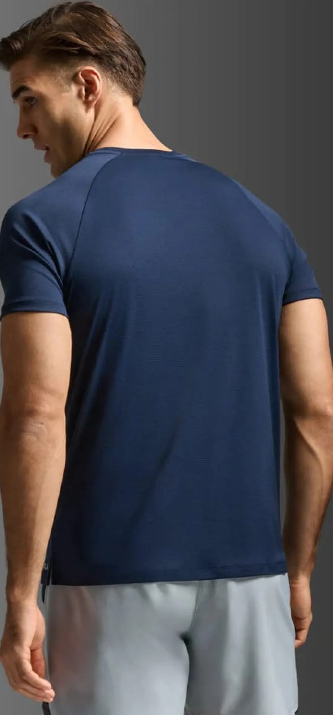 2XU Men'S Aero Mesh Tee Midnight/silver Reflective