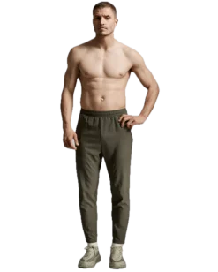 2XU Men'S Aero Woven Jogger Flint/black Reflective