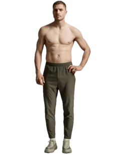 2XU Men'S Aero Woven Jogger Flint/black Reflective
