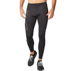 2XU Men's Ignition Shield Compression Tights Black/ Black Reflective