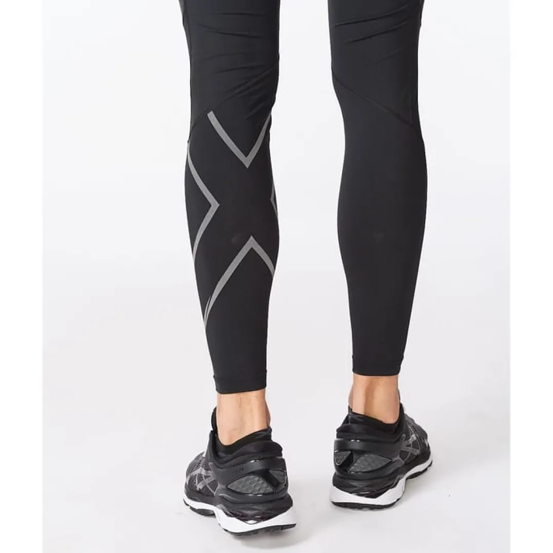 2XU Men's Ignition Shield Compression Tights Black/ Black Reflective