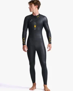 2XU Men's P:1 Propel Wetsuit Black/Ambition