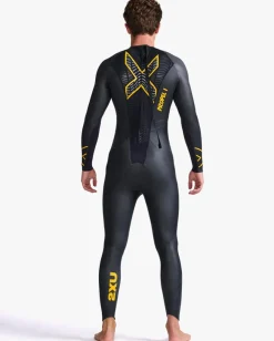 2XU Men's P:1 Propel Wetsuit Black/Ambition