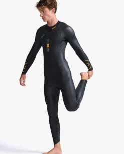 2XU Men's P:1 Propel Wetsuit Black/Ambition