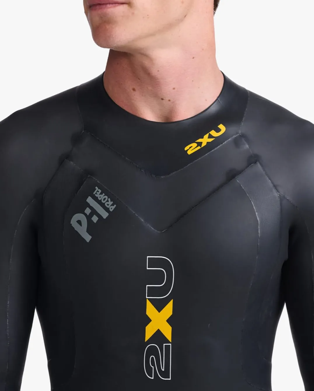 2XU Men's P:1 Propel Wetsuit Black/Ambition
