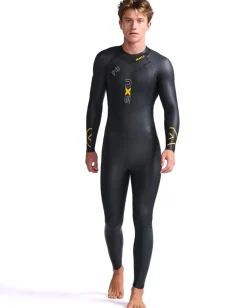 2XU Men's P:1 Propel Wetsuit Black/Ambition