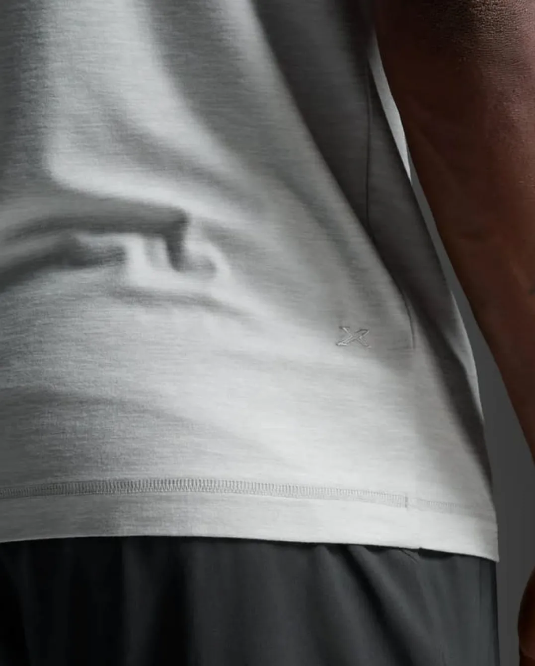 2XU Men'S Signature Soft Jersey Tee Harbor Mist/harbor Mist