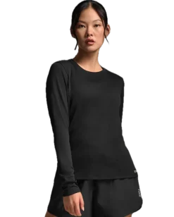 2XU Women'S Aero Mesh Long Sleeve Black/silver Reflective