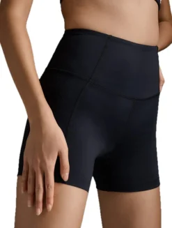 2XU Women'S Flex Hi-Rise Compression 4 Inch Short Black/black