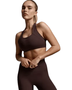 2XU Women'S Form Racerback Medium Impact Bra Bark/bark
