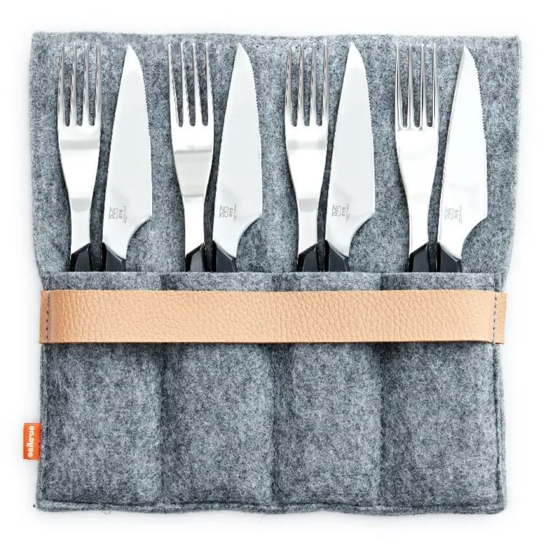 Øyo Biffbestikk Grey/Black