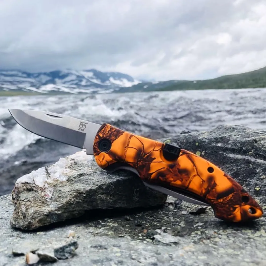 Øyo Gevir jaktkniv Green/Orange